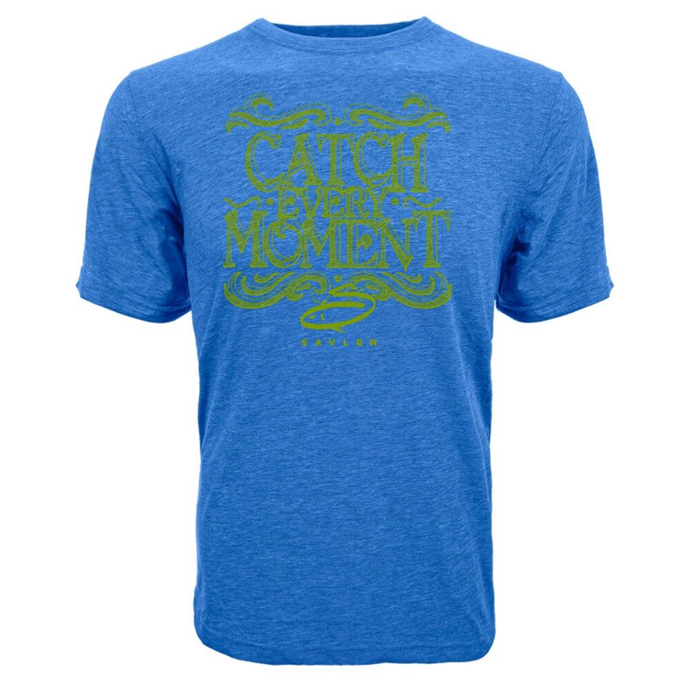 Savlen “Catch Every Moment” Blue Jay Tee NWT | Levelwear | Soft Graphic Tee